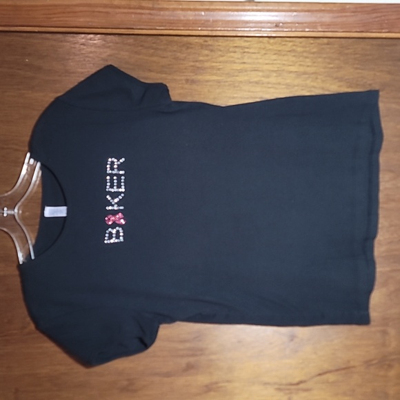 Breast Cancer Biker Tshirt - Picture 1 of 3